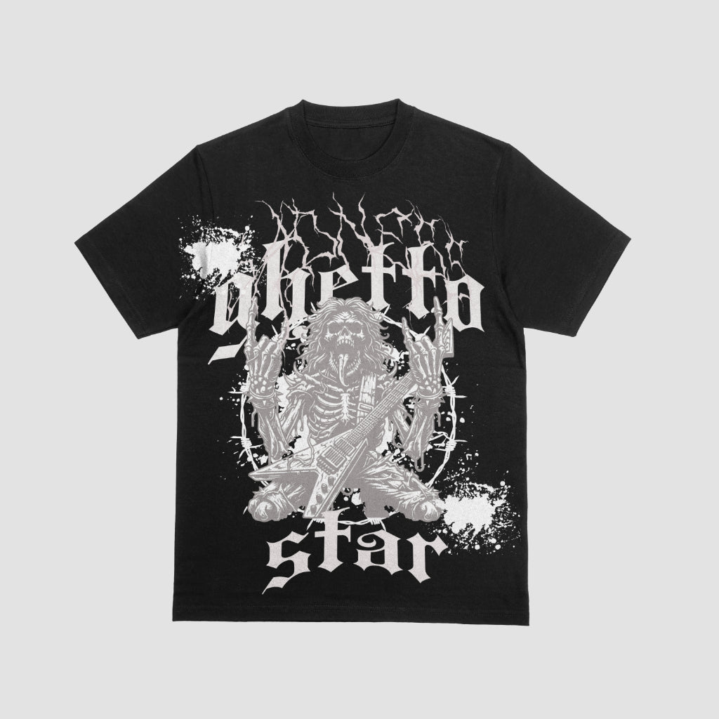 Ghetto Star black tee