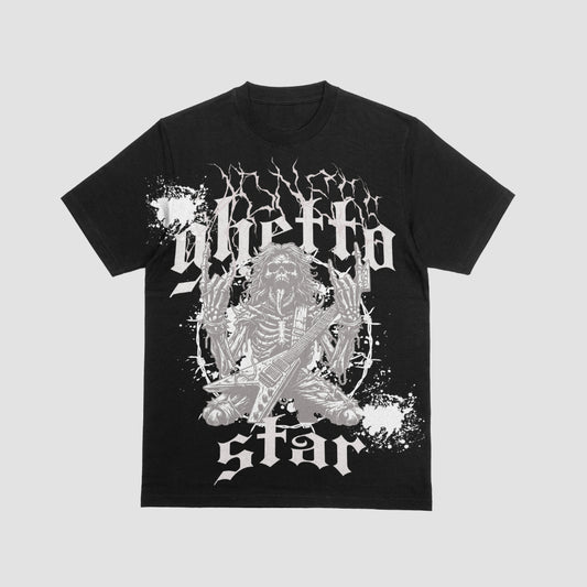 Ghetto Star black tee